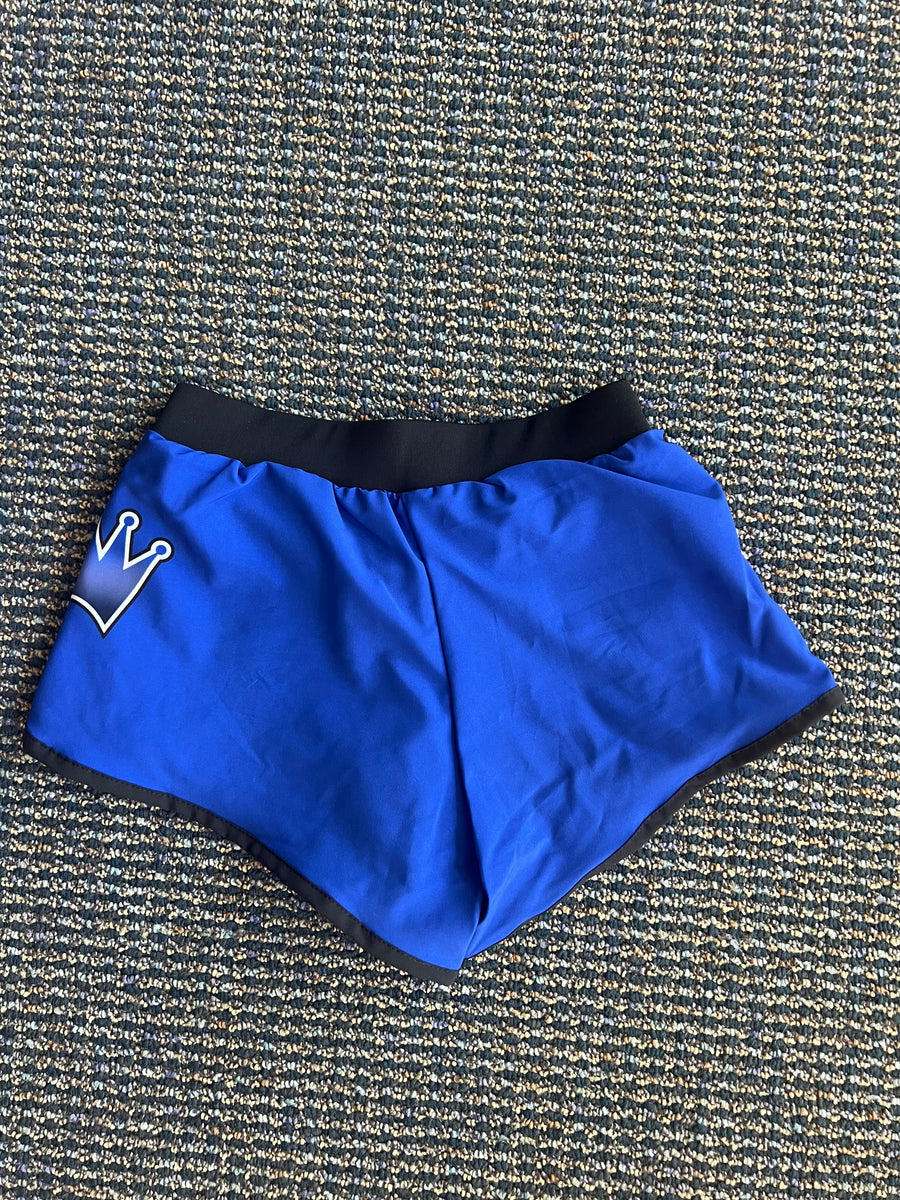 Blue Crown Shorts Inspire Athletics CheerPro Shop