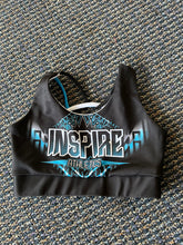 Load image into Gallery viewer, Inspire Black Sports Bra