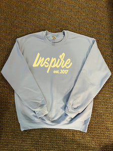 Blue Inspire Crewneck