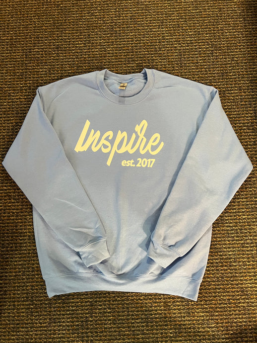 Blue Inspire Crewneck