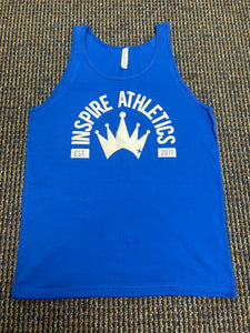 Royal Blue Inspire Tank Top