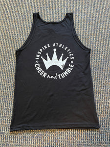 Black Inspire Cheer and Tumble Tank