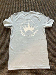 Light Blue Inspire Cheer and Tumble T-Shirt