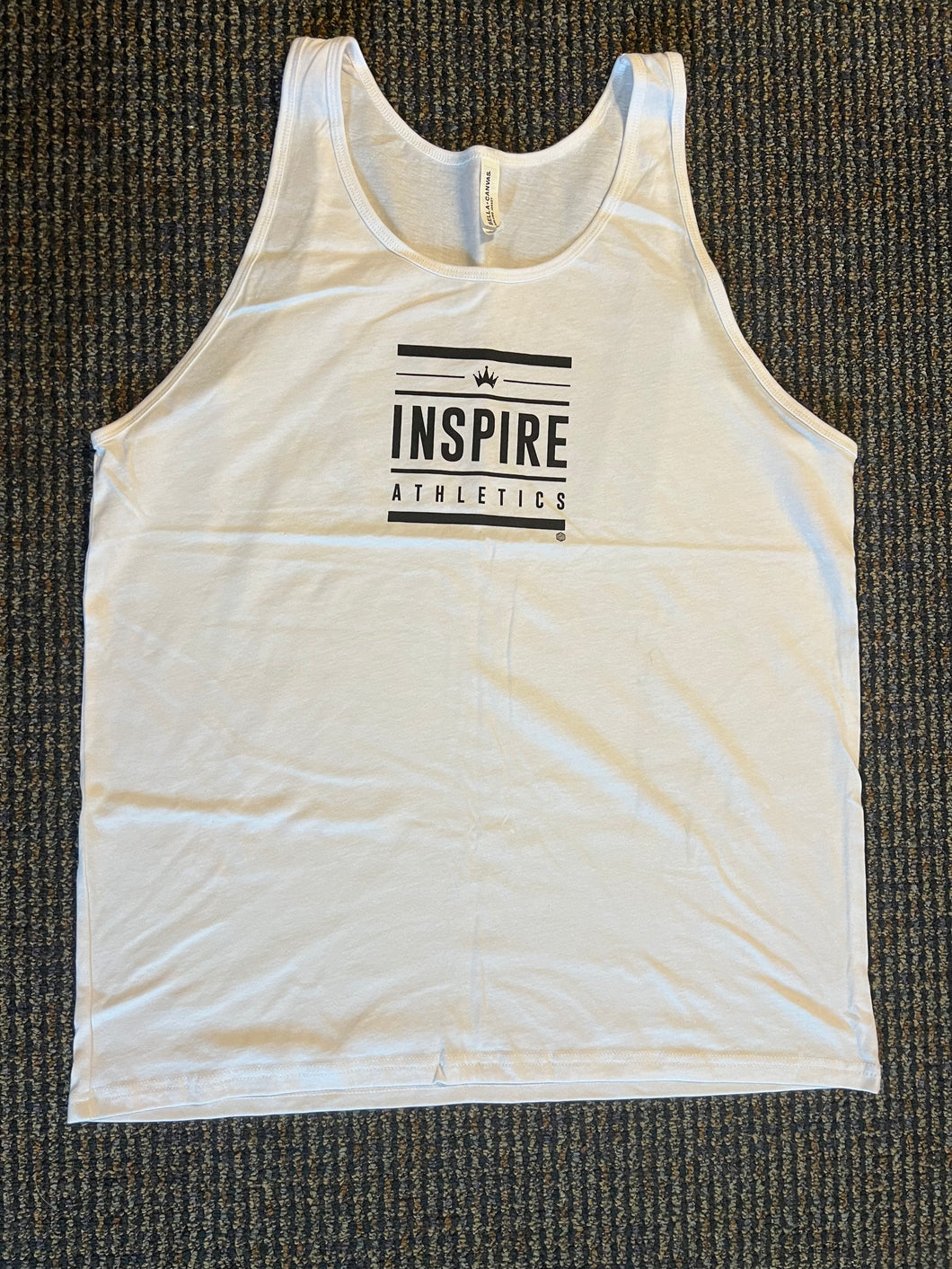 White Inspire Tank Top