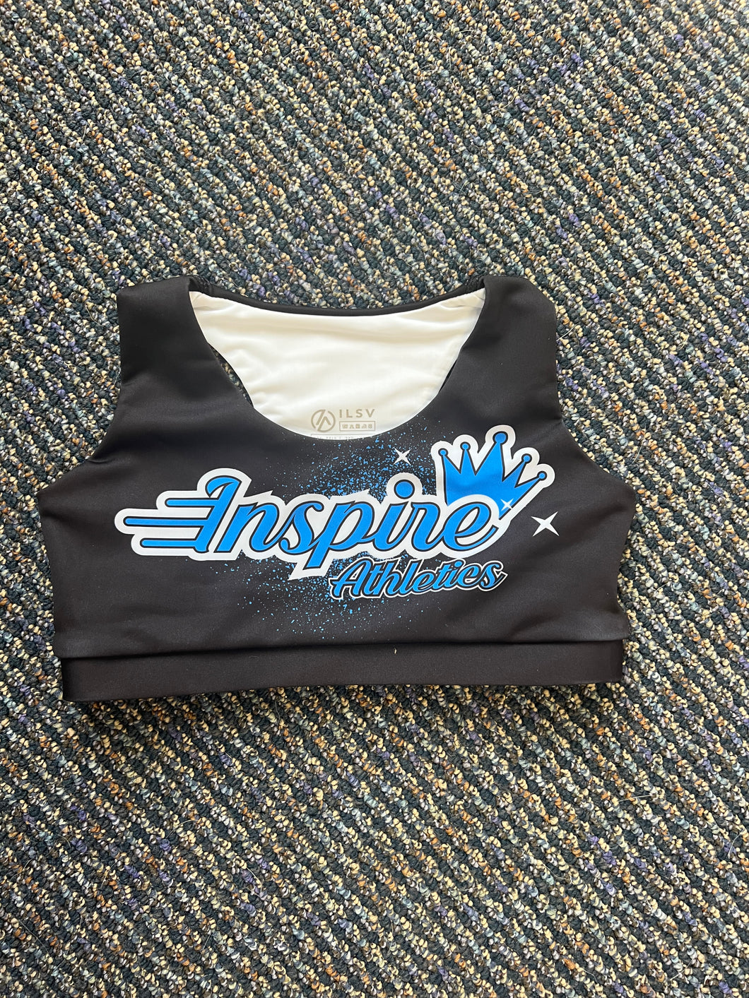 Black Inspire Sports Bra