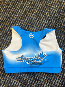 Blue Inspire Sports Bra